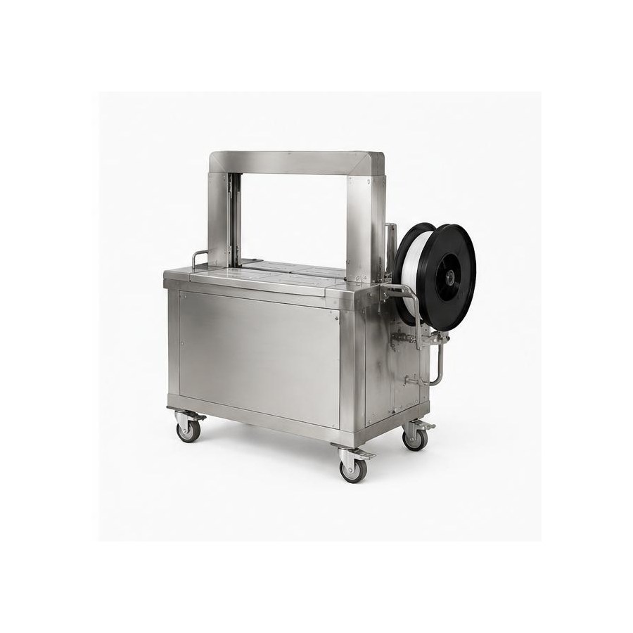 TP-201YS (stainless steel frame SUS304) from the side-seal strapping machines range